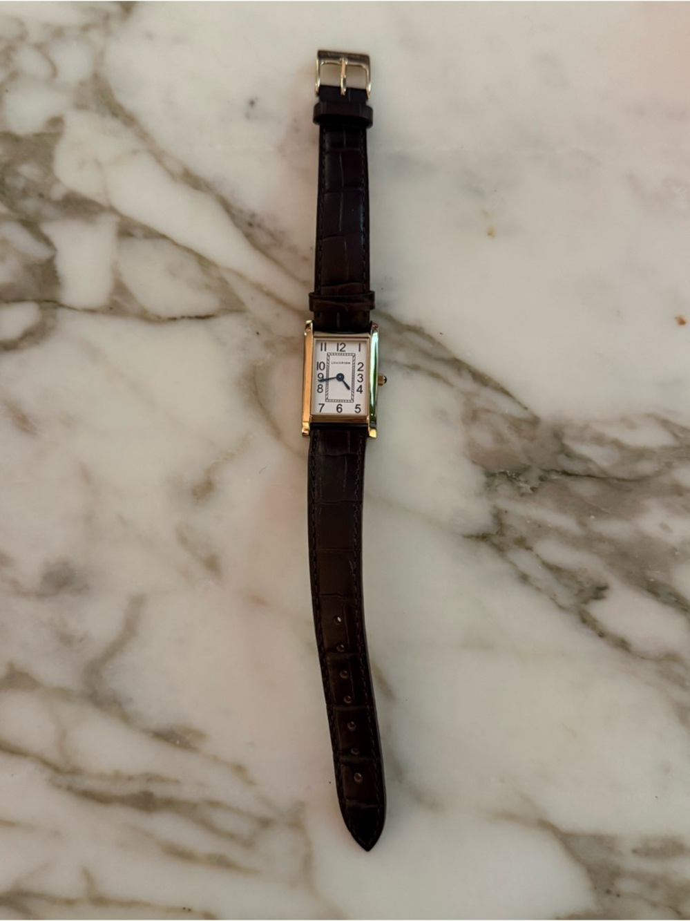 Louis Pion Vintage Leather Watch - Picture 2 of 10
